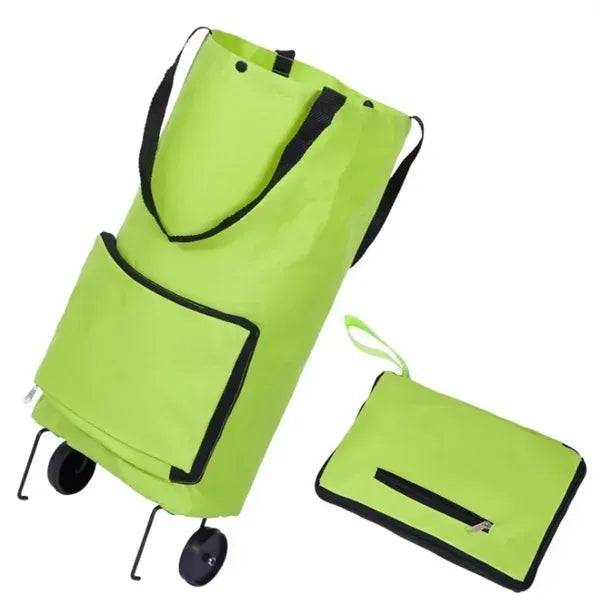 Foldable Shopping Cart with Wheels