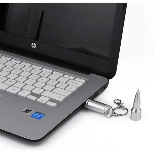 Bullet 16G USB Flash Drive Keychain