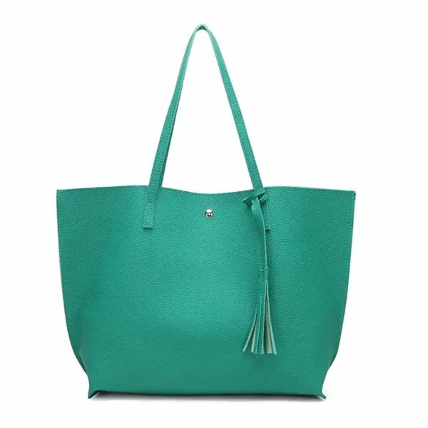 Leather Tote Womens Shoulder Handbag