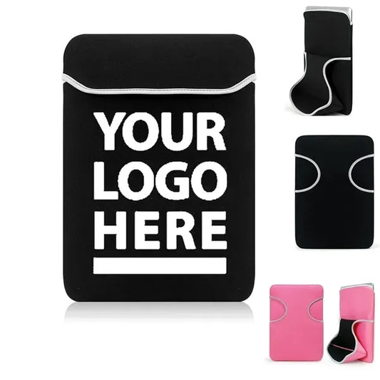 Sublimation Neoprene Laptop Sleeve w/ Flip Cover