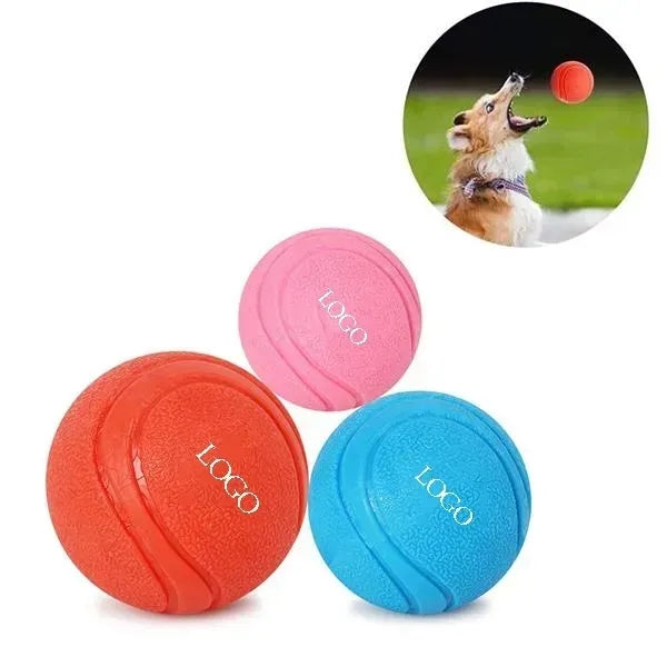 Solid Rubber Dog Ball