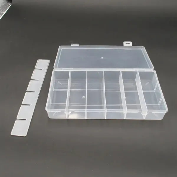 Clear Tacklebox Bead Organizer Box