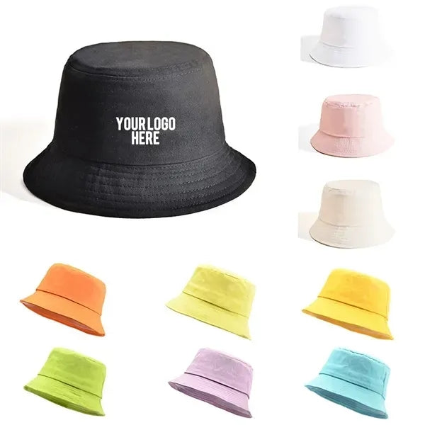 Cotton Style Bucket Hat Unisex Lightweight