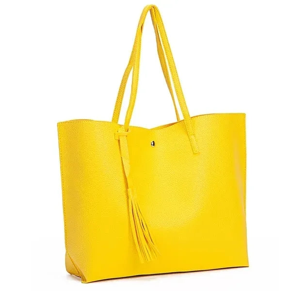Leather Tote Womens Shoulder Handbag