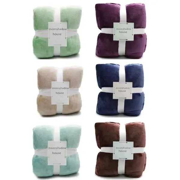 Coral Lightweight Super Soft Cozy Blanket