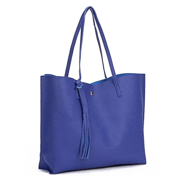 Leather Tote Womens Shoulder Handbag