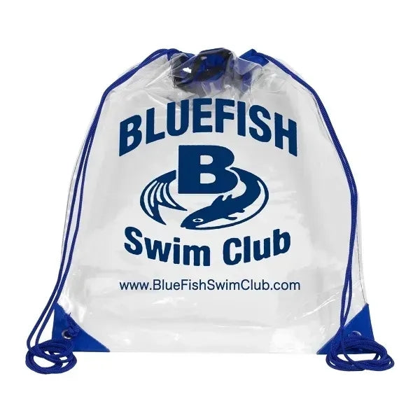 Clear Drawstring Bag