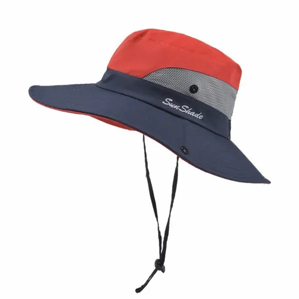 Cooling Mesh Ponytail Hole Cap