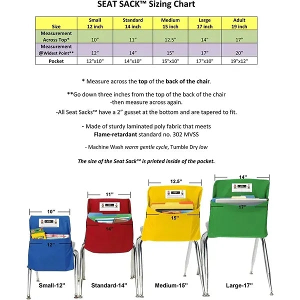 Seat Sack Chair Bag