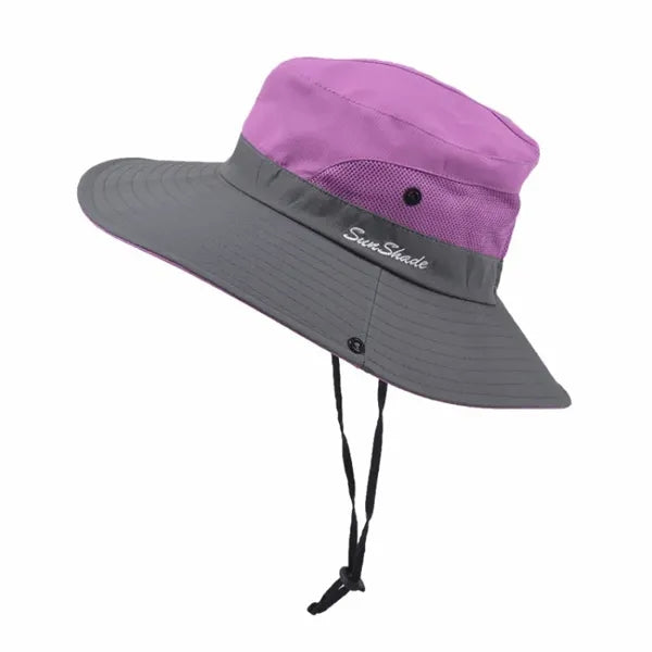 Cooling Mesh Ponytail Hole Cap