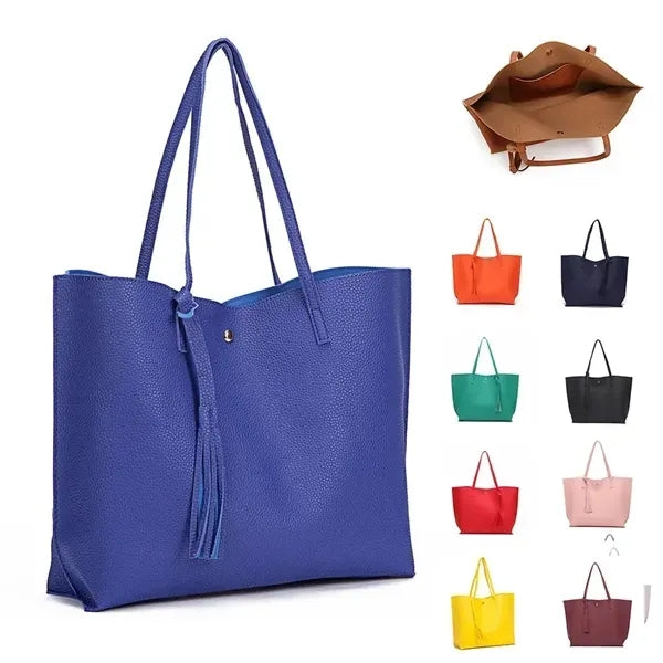 Leather Tote Womens Shoulder Handbag
