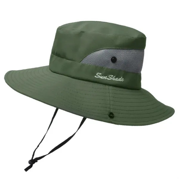 Cooling Mesh Ponytail Hole Cap