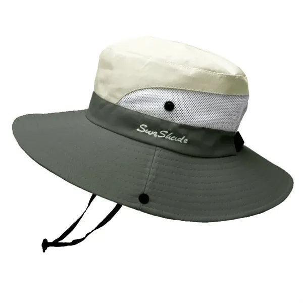 Cooling Mesh Ponytail Hole Cap