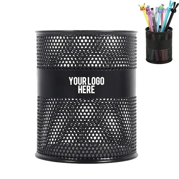 Mesh Metal Pen Holder