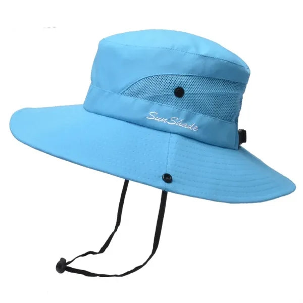 Cooling Mesh Ponytail Hole Cap
