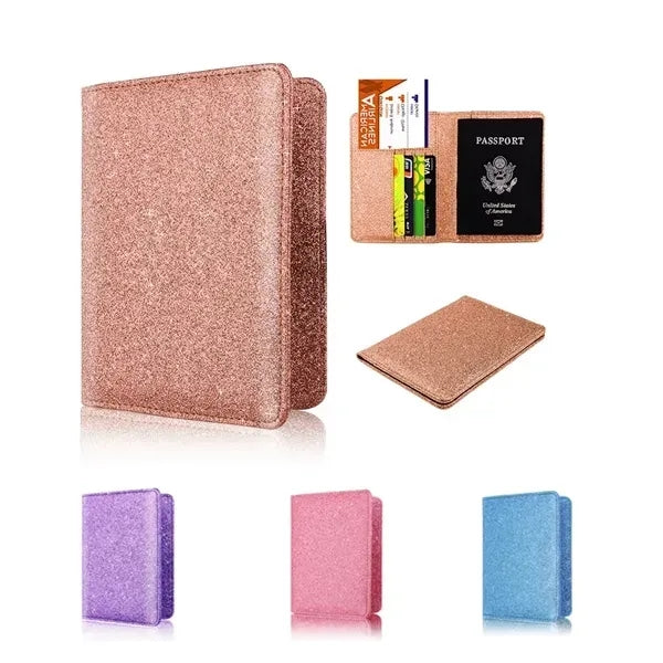 Glitter Passport Holder