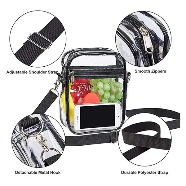 Clear Crossbody Purse Bag