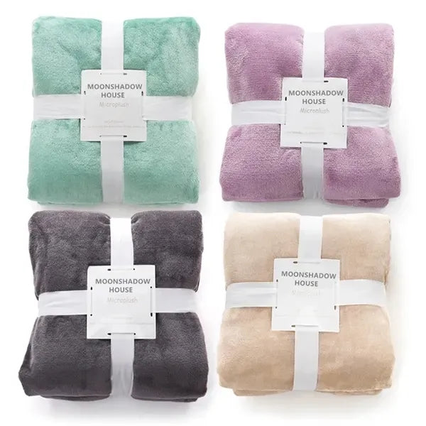 Coral Lightweight Super Soft Cozy Blanket