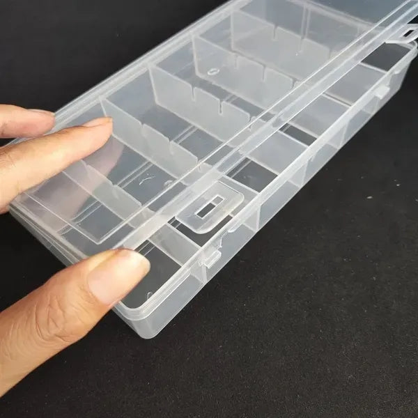 Clear Tacklebox Bead Organizer Box