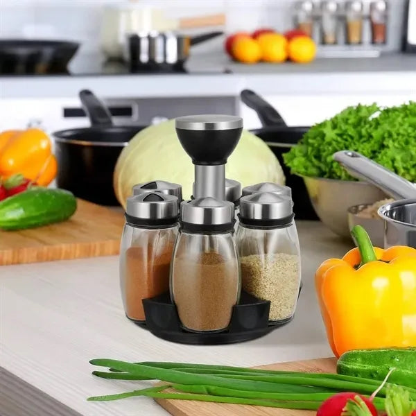 Revolving Spice Rack Organizer