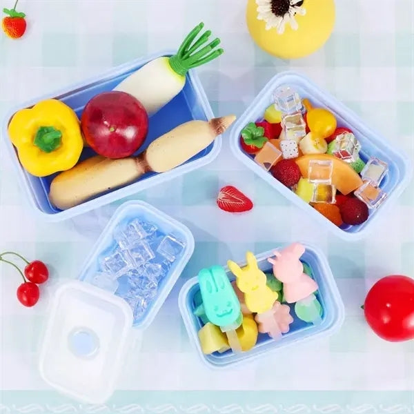 Collapsible Silicone Food Storage Container