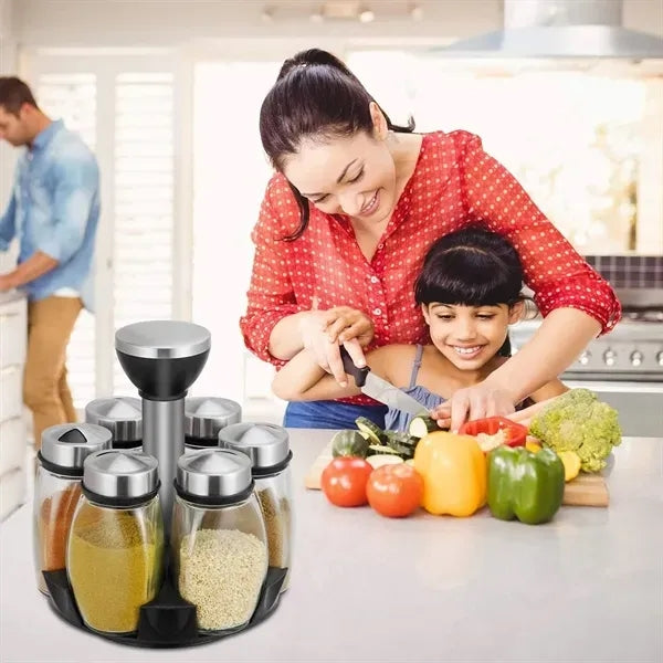 Revolving Spice Rack Organizer