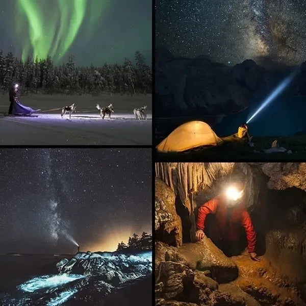 USB Rechargeable LED Headlamp