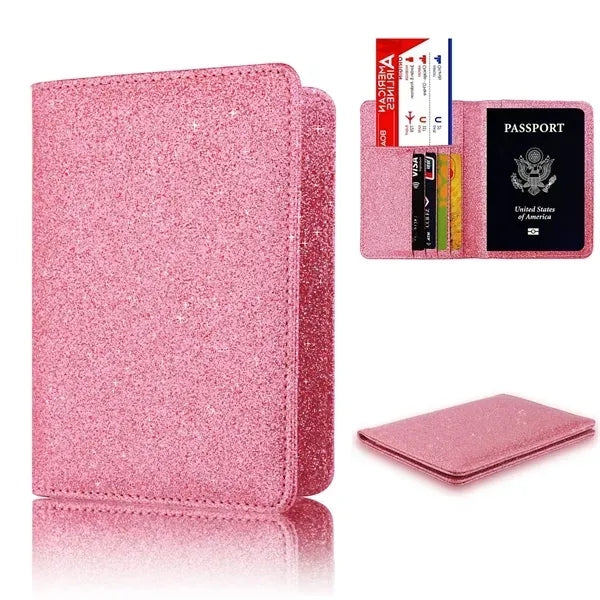 Glitter Passport Holder