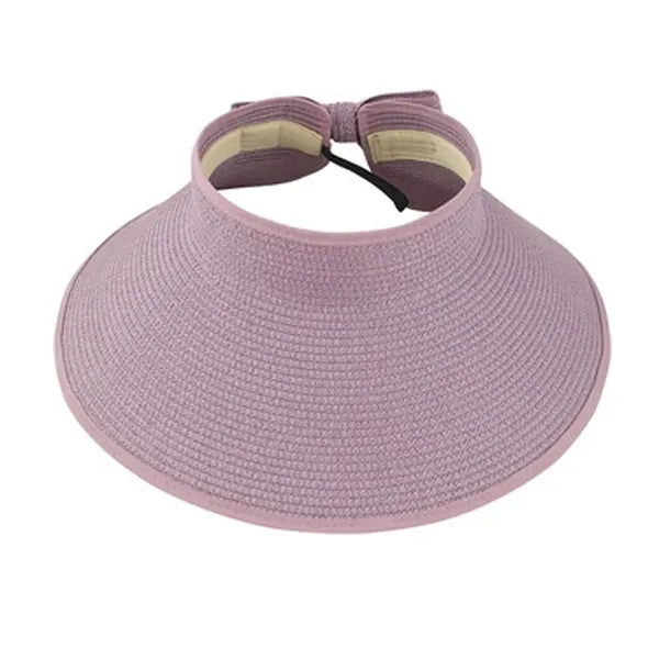 Foldable Cool Straw Hat with Large Brim