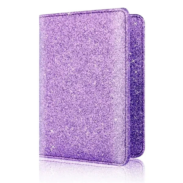 Glitter Passport Holder