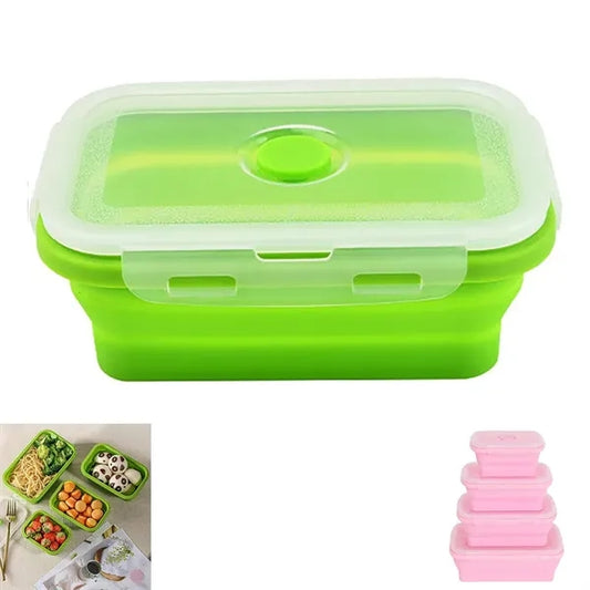 Collapsible Silicone Food Storage Container