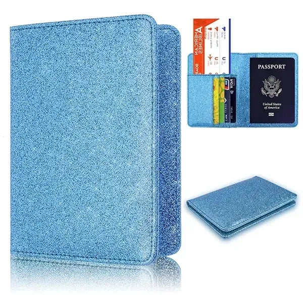 Glitter Passport Holder