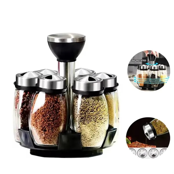 Revolving Spice Rack Organizer