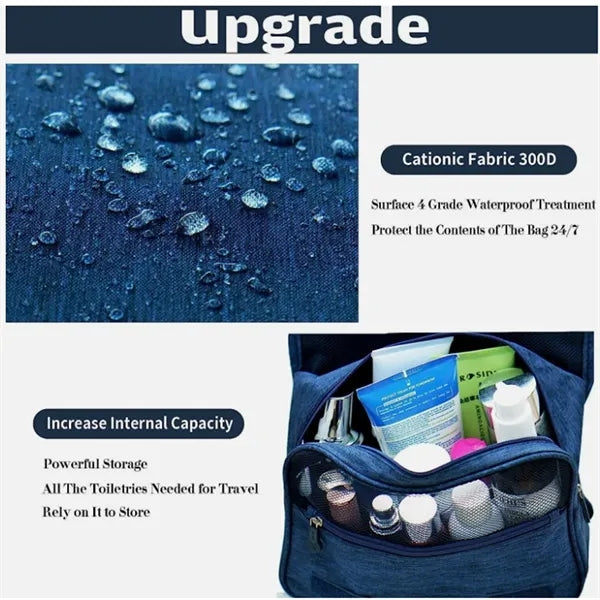 Toiletry Travel Waterresistant Makeup Cosmetic Bag Organizer