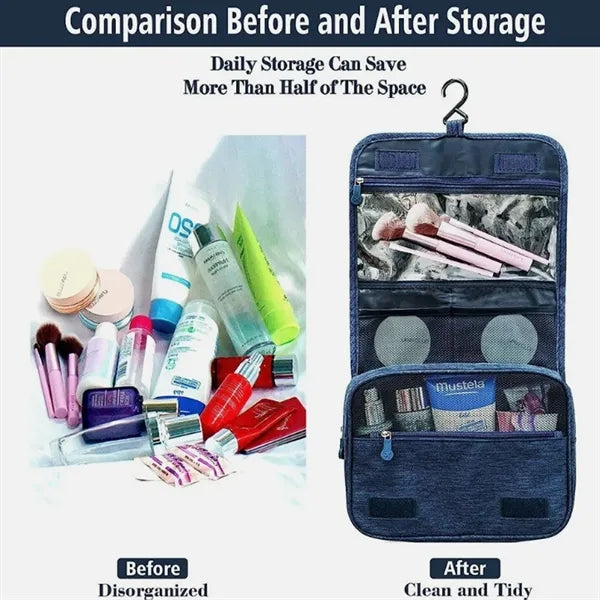 Toiletry Travel Waterresistant Makeup Cosmetic Bag Organizer