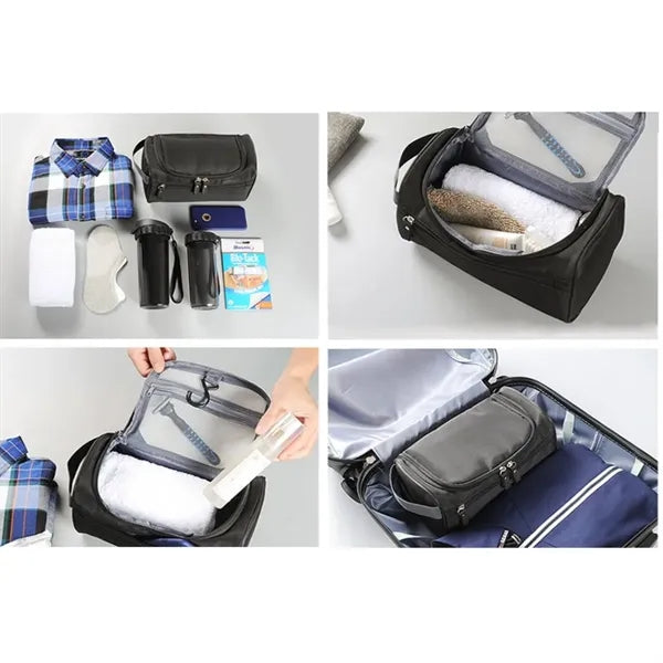 Portable Large Capacity Hang Toiletry Bag Travel Organizer