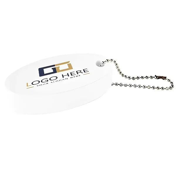 Oval Floating Keychain