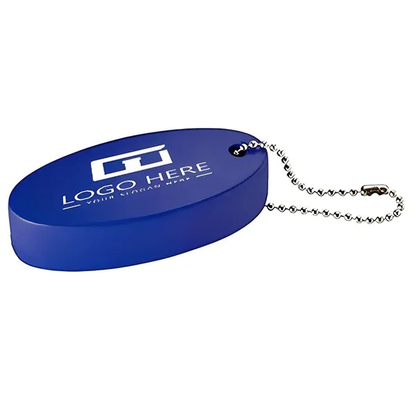 Oval Floating Keychain