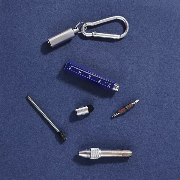 6 in 1 Multitools Screwdriver Screen Metal Ballpoint Pen