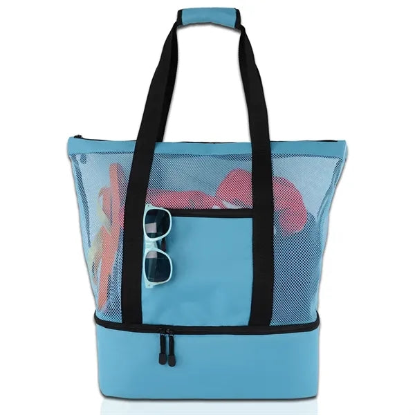 Mesh Beach Bags with Zipper