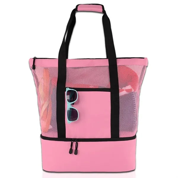 Mesh Beach Bags with Zipper
