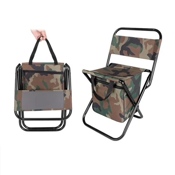 Versatile Outdoor Folding Camping Fishing Seat BBQ Stool