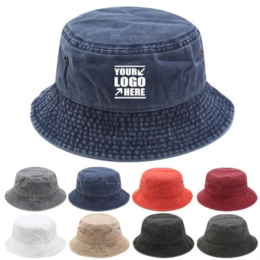 Bucket Hat - Unisex 101% Cotton & Denim