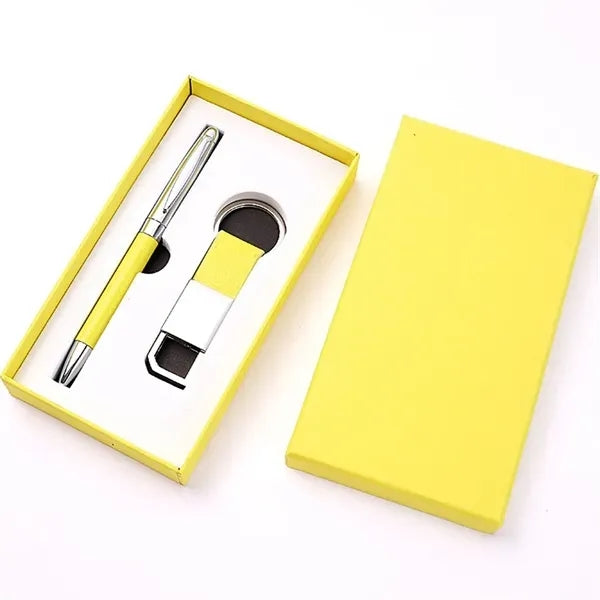 Pen and Key Chain Gift Set