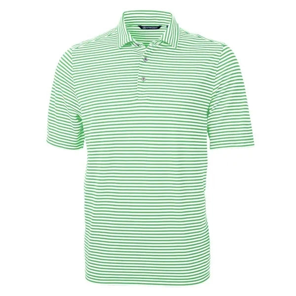 Cutter & Buck Virtue Recycled Stripe Featherlight Pique M...