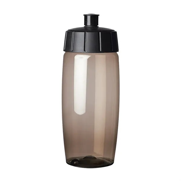 Push Spout Plastic Water Bottle, 19 oz.