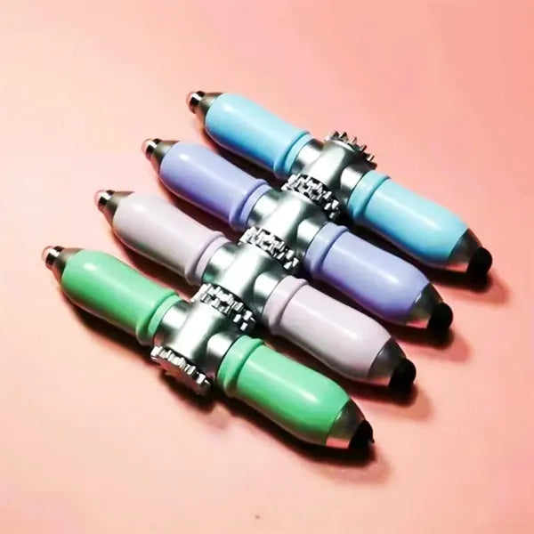 Rotatable Gel Pen With LED Light