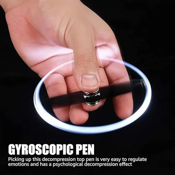 Rotatable Gel Pen With LED Light
