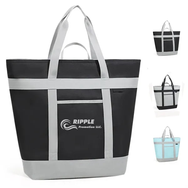 Outdoor Picnic Insulated Tote Aluminum Foil Thermal Bag