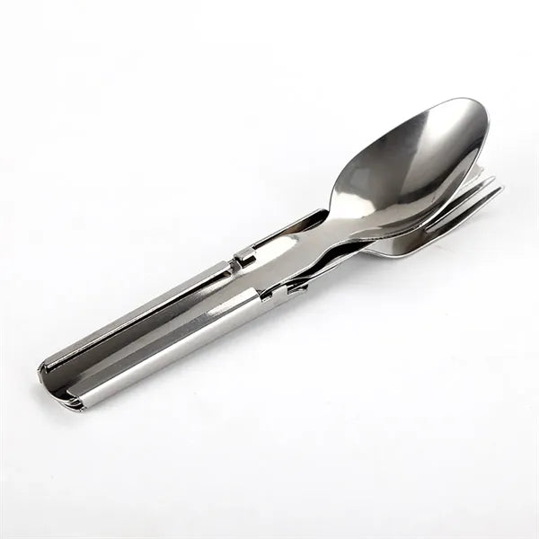 4 PCS Fork Spoon Bottle Opener Tableware Utility Cutlery Set